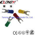 PVC Insulated Spade Terminals Longyi F Copper Lugs